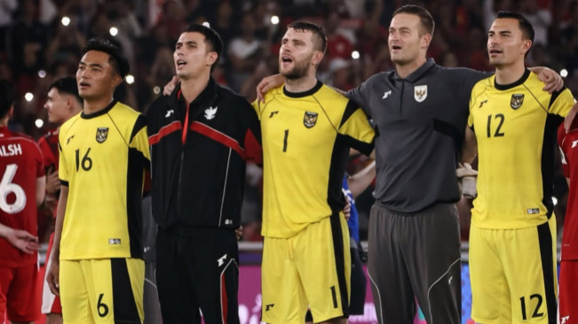 Para kiper Timnas Indonesia saat ini. [Instagram]